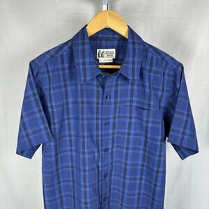 Marmot Mountain Works Short Sleeve Button Up Shirt Men's Size Small